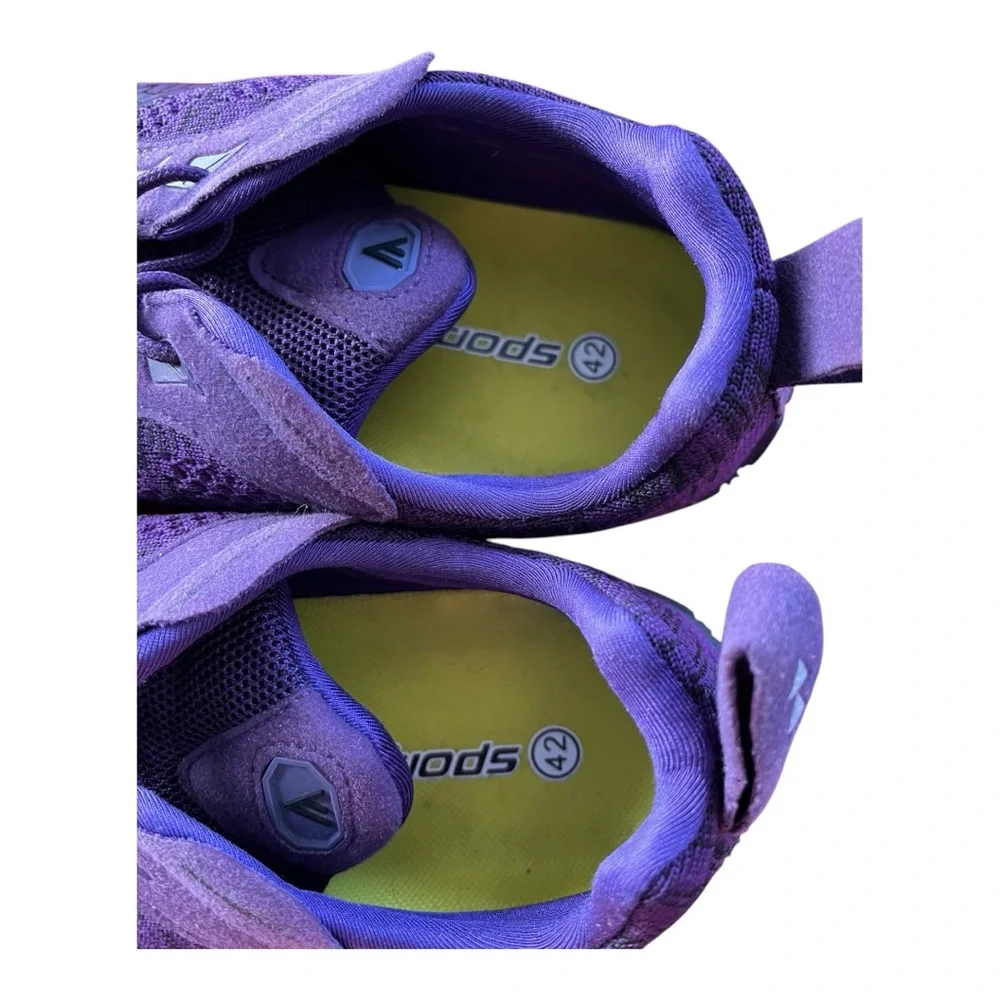 Sports brand purple sneakers